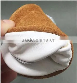 Soft Leather Infant Shoe,rubber Baby Shoes,happy Toddler Boots Leather Baby Shoes 2017 photo-6