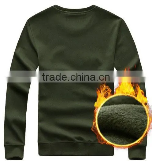 China Jiangxi OEM Factory Good Sale Round Neck Sweatshirt for Mens Cotton photo-3