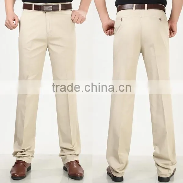 The Latest Design Cotton Factory Price Business Chino Pants photo-2