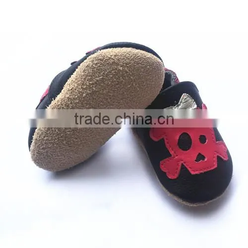 2016 New Design Soft Sole Genuine Leather Shoes Bulk Wholesale Baby Shoes photo-6