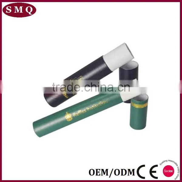 Leatherette Paper Certificate Tube Holders