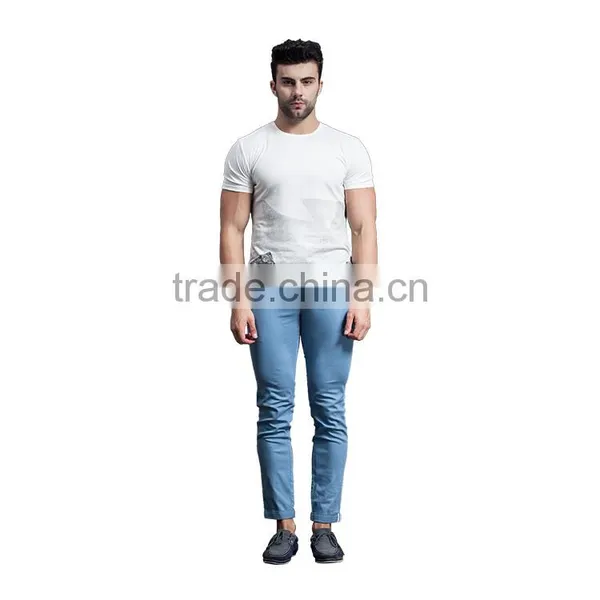 Cheap Wholesale Price High Quality Print Woven Cargo Mens Casual Pants photo-3