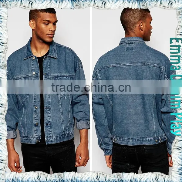 2016 Spring Korean Fashion Men Blue Full Sleeve Turn-down Collar Slim Jacket Coats photo-2