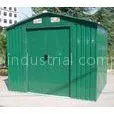 6x4 Mini Apex Metal Garden Shed , Sunor Prefabricated Double Doors Storage Sheds