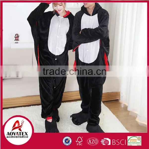 the Bat Coral Fleece Women Animal Bathrobe photo-2
