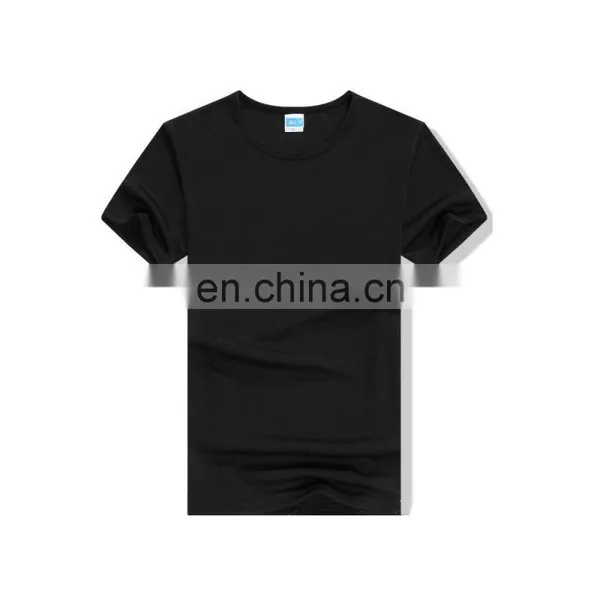Polyester Round Neck T-shirt Custom Fast Dry Tshirt photo-6