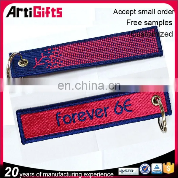 Wholesale Cheap Customized Embroidery Keychain China photo-4