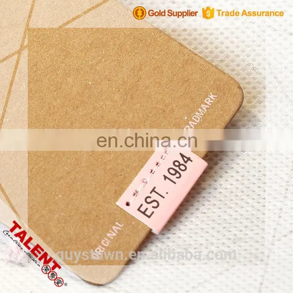 Custom Printed Kraft Paper Garment Hang Tag With Metal Eyelet Cotton String photo-4