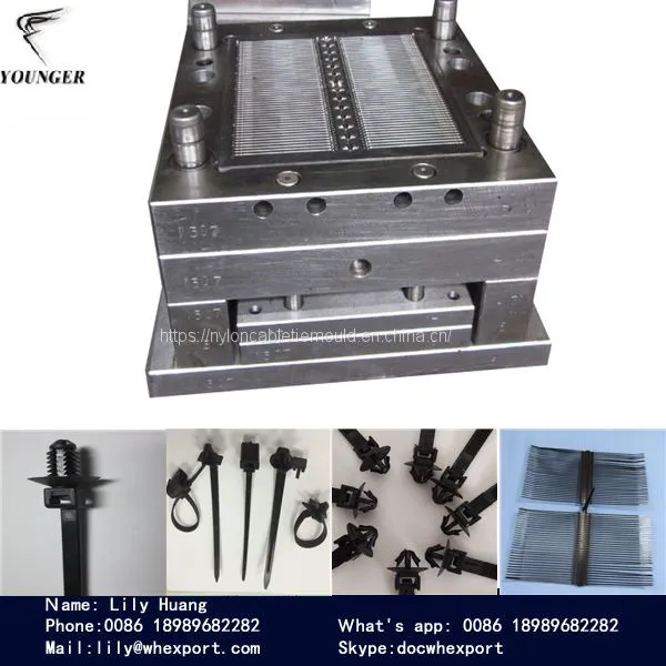 Automotive Nylon Cable Tie Injection Mould photo-5