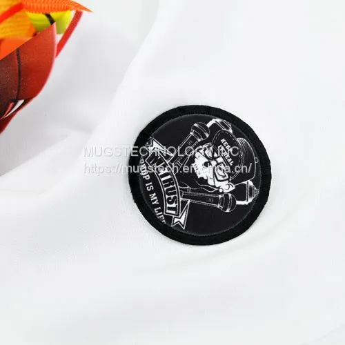 Sublimation Fabric Badge Round