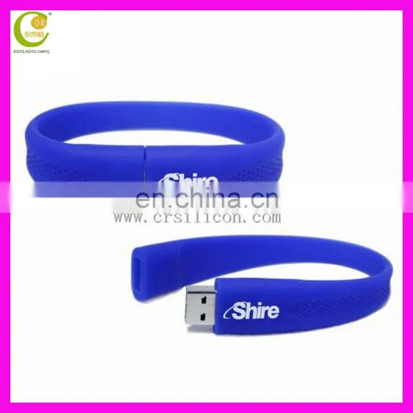 Giveaway Wholesale Bulk 16GB Bracelet Promotional Gift Cheap Usb Flash Drive photo-5