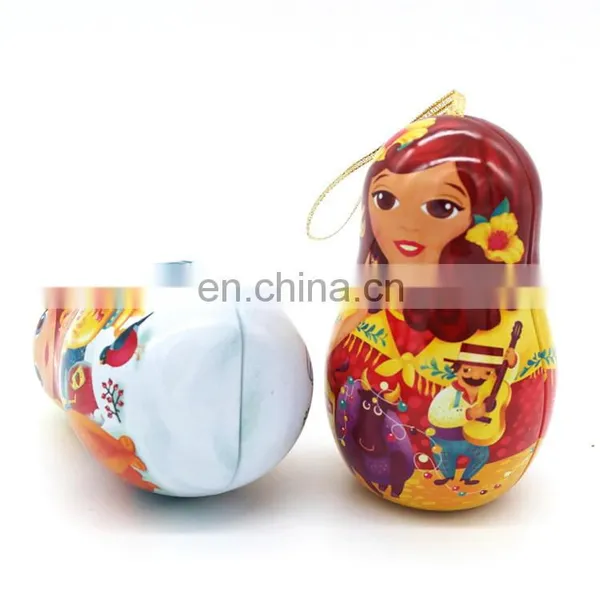 High Quality Nesting Tin Doll / Gift Tin for Packaging photo-5