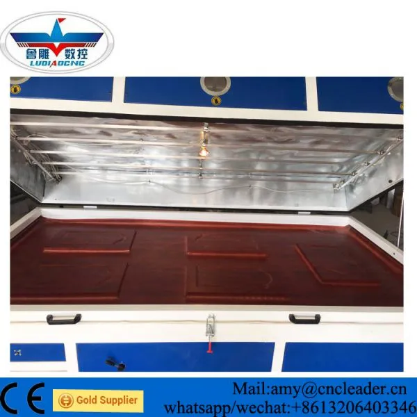 Small Size Autoamtic Vacuum Press Machine Wood Cabinet Door Vacuum Membrane Press Machine Price