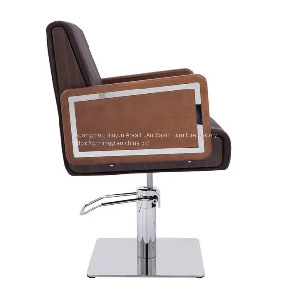 PU Material Hydraulic Vintage Barber Styling Barber Chair Reclining MY-007-99