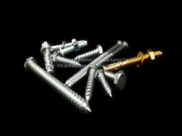 Handan Manufacturer High Quality HDG Hexagonal Head Wood Screw Tree Screw photo-3