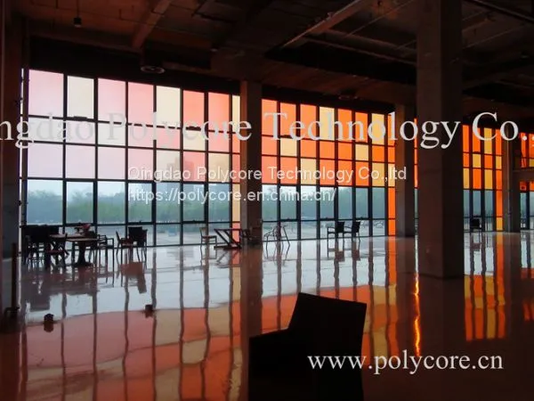 Colorful PC Honeycomb in Building Glass to Save Energy Keep Temperature Indoor photo-2