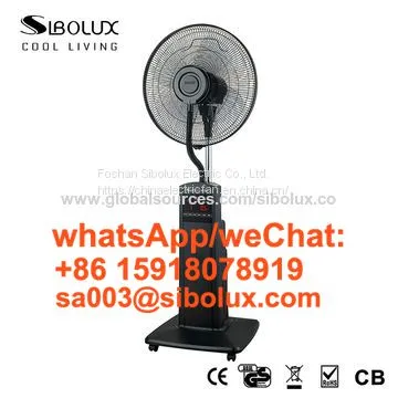 Sibolux 16 Inch Metal Vintage Stand Electric Fan/metal Standing Fan photo-3