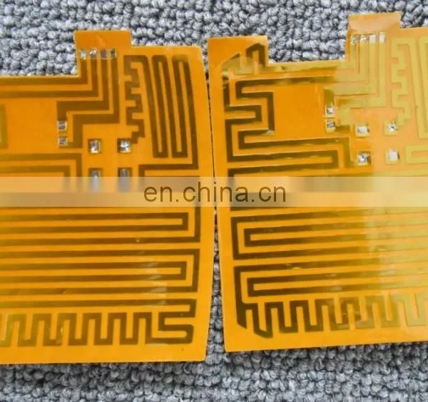 12v Electric Flexible Lightweight Thin Polyamide Kapton Film Heater for 3d Printer photo-2