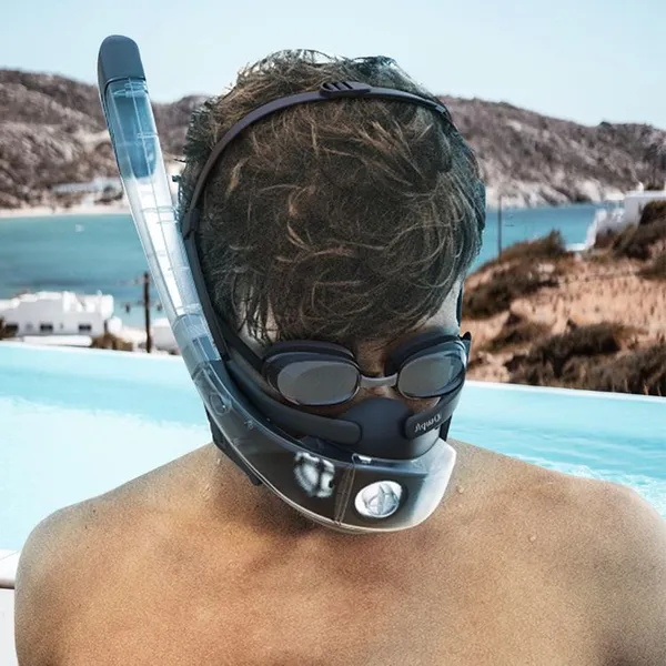 Customer Logo Diving Set No Atomization Waterproof Cloth Ultra-short Exhaust Passage Snorkeling Mask photo-4