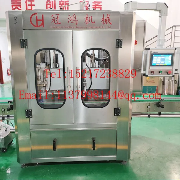 Hand Sanitizer Filling & Capping Machine Piston Type Quantitative Filling Machine Servo Capping Machine Automatic Following Type Filling Machine photo-3