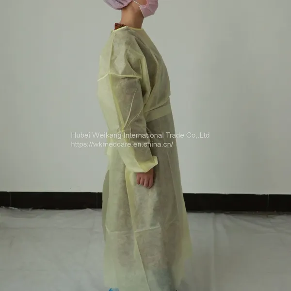 Nonwoven Isolation Gown Non Woven Medical Disposables Non Woven Disposable Coverall photo-3
