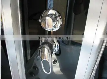 Luxury Fiberglass Door Sliding Open Corner Freestanding Acrylic Steam Room K-7028A photo-4