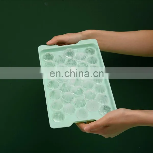 Favourable Price High Quality Selling ABS Empty Plastic Flower Shape Ice Cube Tray photo-3