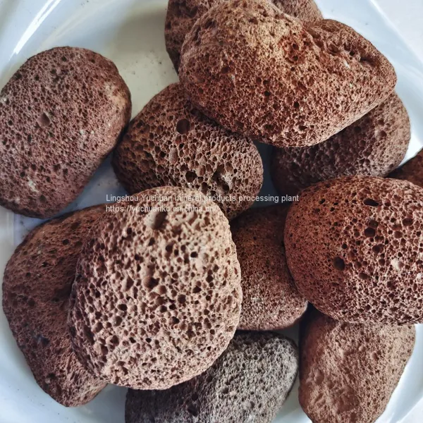 Volcanic Rock Filter Material of Red Volcanic Rock Aquarium photo-3