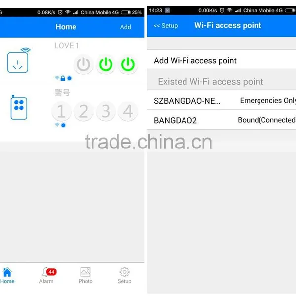 APP Remote Control 3 Outlets 6 Plugs Extension Home Alarm Smart WiFi Power Socket Compatible With 16pcs 315Mhz OR 433Mhz Sensors photo-6