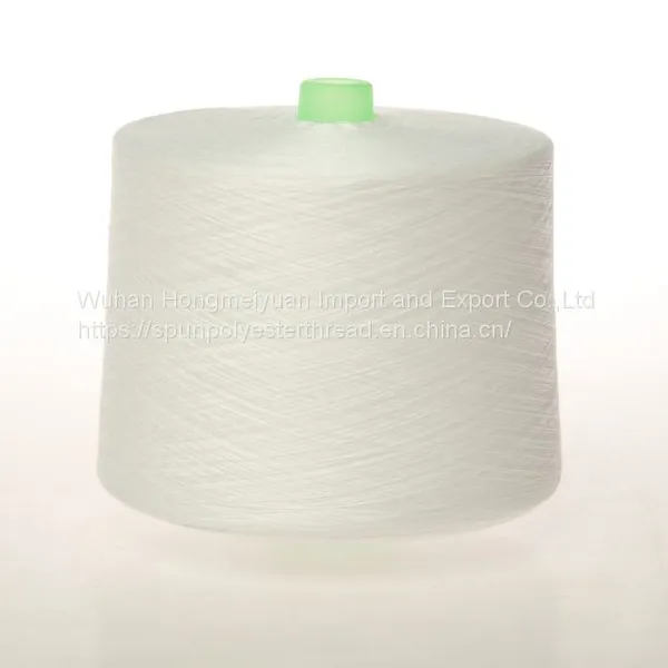 100% Polyester Spun Yarn For Sewing Thread High Quality Raw White Yarn And Dyeing Thread 40s/2 60s/3