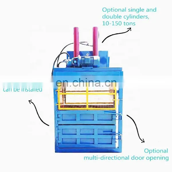 Factory Supply Waste Recycling Metal Baler Aluminium Metal Hydraulic Scrap Baling Press Machine photo-3