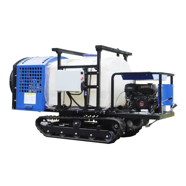 Mini Remote Control Crawler Type Orchard Air Blast Power Sprayer