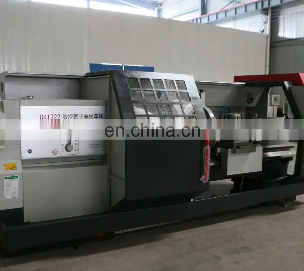 QK1322 Automatische Schwerlast-CNC-Rohrgewindeschneidemaschine photo-2
