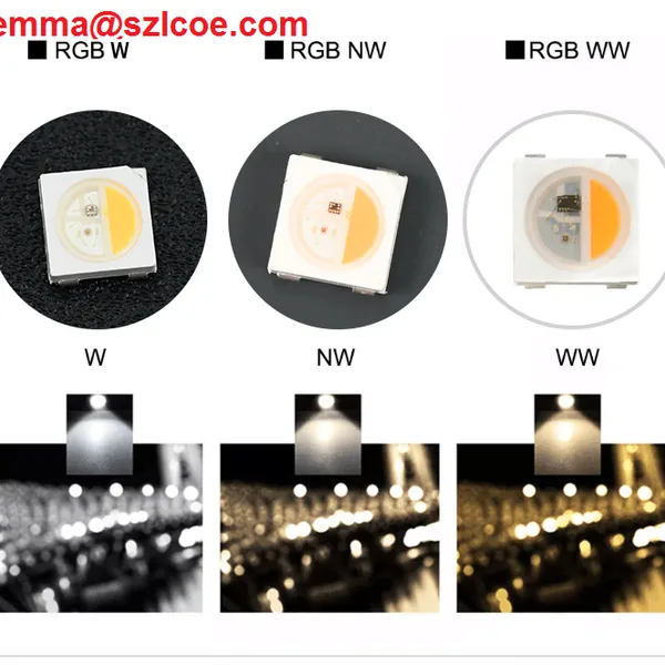 Digital LC8812C RGBW 4 In1 Addressable Colorful Digital Rgbw Smart LEDs Chip photo-2