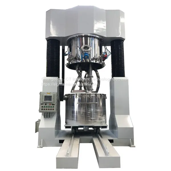 High Viscosity Paste Power Mixer Dual Planet Mixer Dispersing Machine photo-5