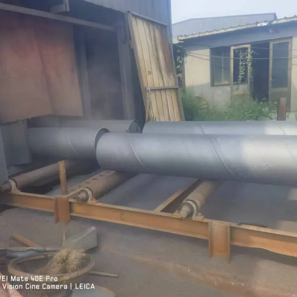 Spiral Submerged-arc Welded Pipe or SSAW STEEL PIPE photo-4