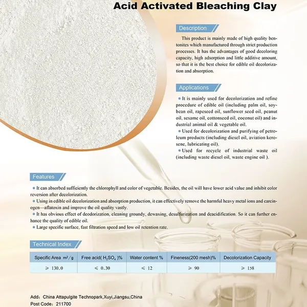 Edible oil decolorizing agent