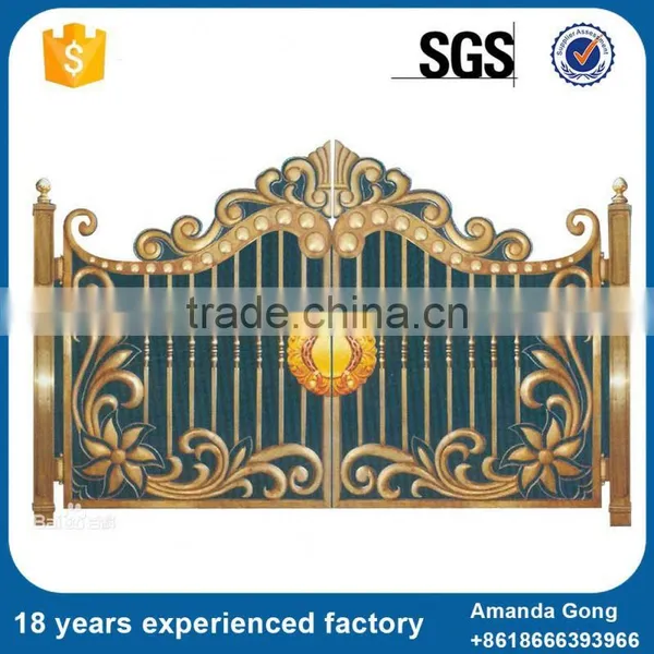 China New Product Front Modern Cheap Iron Gate Designs For Homes photo-5