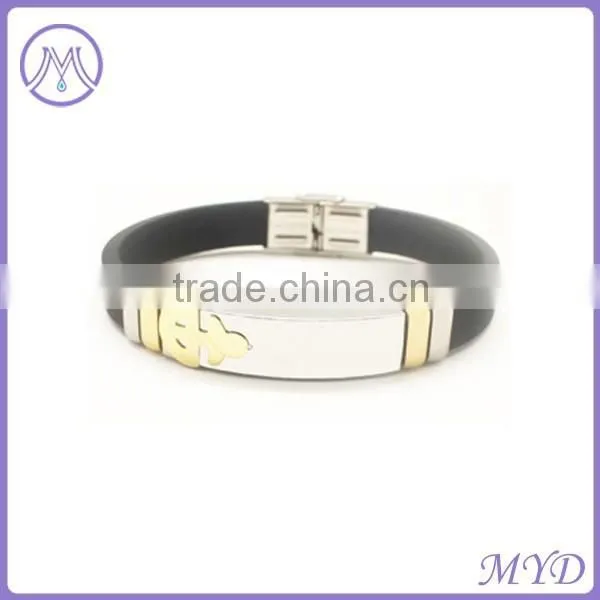 Wholesale Silicone Custom Bracelet photo-3