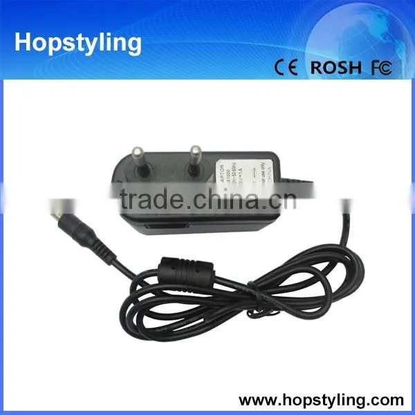 China Professional Manufacture 5V 1A 5W DC5.5*2.5mm Europe Standard Wall Charger for Phone/laptop Wall Charger