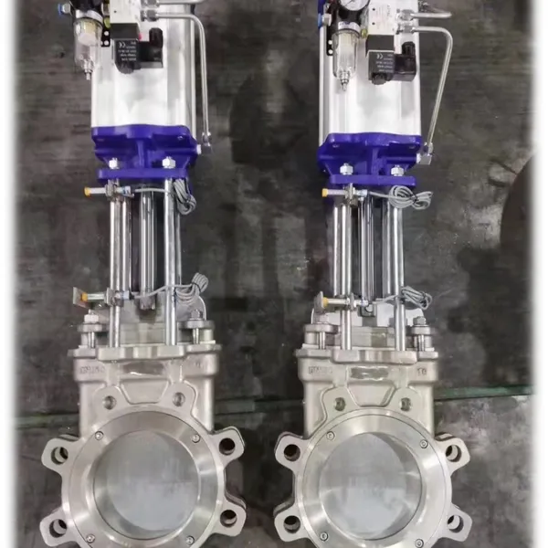 Manual Knife Gate Valve With Ceramic Sealing Surface - High Wear Resistance and Long Service Life in Industrial Pipelines