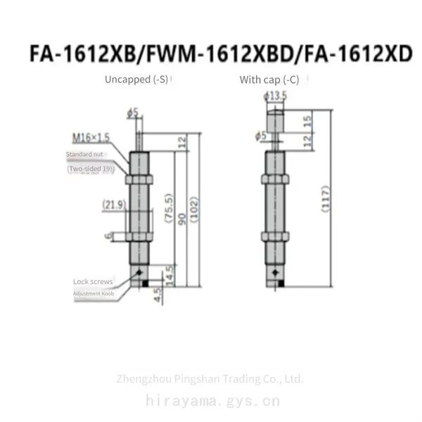 Fujilatex Hydraulic Buffer Fwm-2725fbd-c Adjustable Shock Absorber, Pingshan Trading photo-2