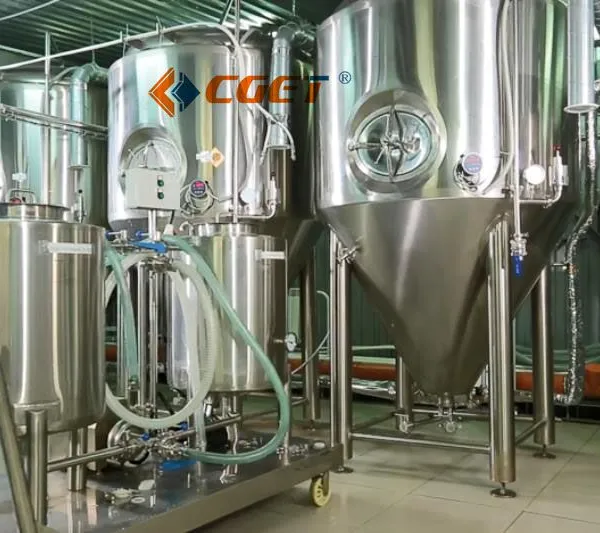 50L-200L Nano Beer Brewing Machine With Stainless Steel Fermentation Tank photo-2