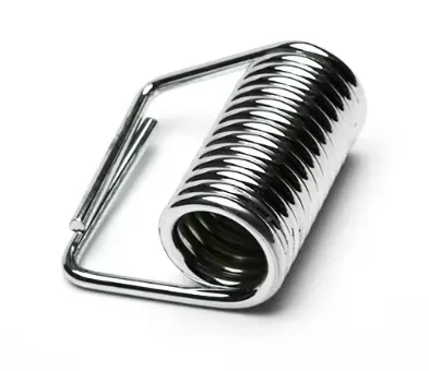 OEM Exercise Equipment Carbon Steel Nickel Plating Spiral Spring Clip Torsion Spring
