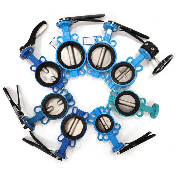 Manual Lug Wafer Type Butterfly Valve Worm Gear Turbine Butterfly Valve photo-5