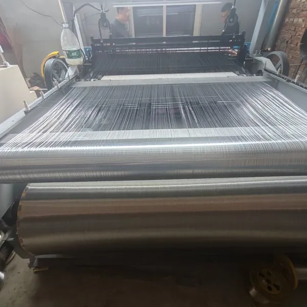 High-quality Fully Automatic Embossed Wire Mesh Industrial Weaving Machines Wholesale, Suitable for the Steel Wire Mesh Construction Industry. photo-4