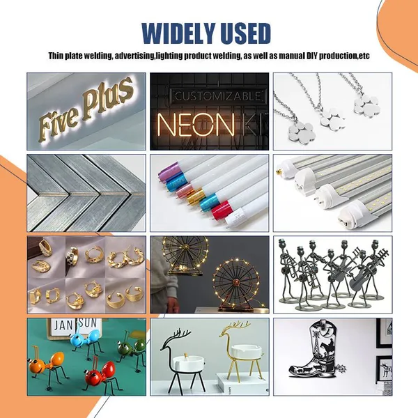 QCW Laser Spot Welding Equipment Portable Handheld Fiber Laser Welder Stable for Metal Signage and Craftwork Production photo-4