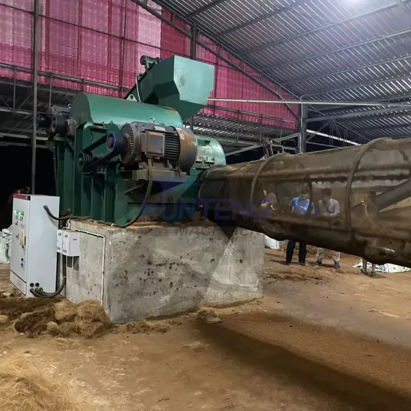 Automatic Fiber Extraction Machine Coconut Shell Palm Shell Fiber Separation Machine EPC photo-2