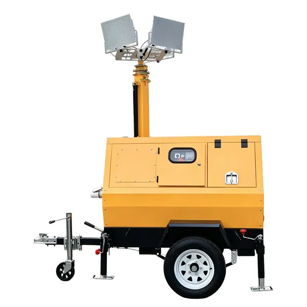 7m Trailer-Mounted Hydraulic Light Tower photo-5