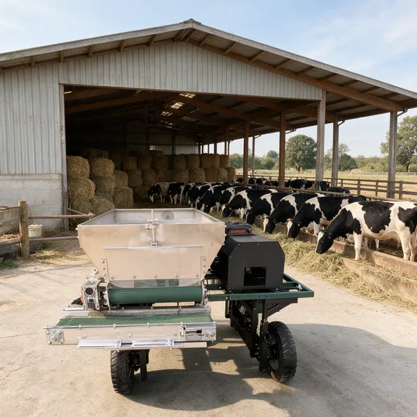 Remote Control Organic Fertilizer Spreader Machine for Farm Orchard and Agricultural Applications